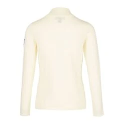 B Vertigo Women's Ruth Knitted 1/4 Zip Sweater - Egret White -Tack Of The Day Store 476909 800 800