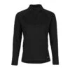 Horze Women's Nadia Training Shirt W/Phone Pocket - Black
