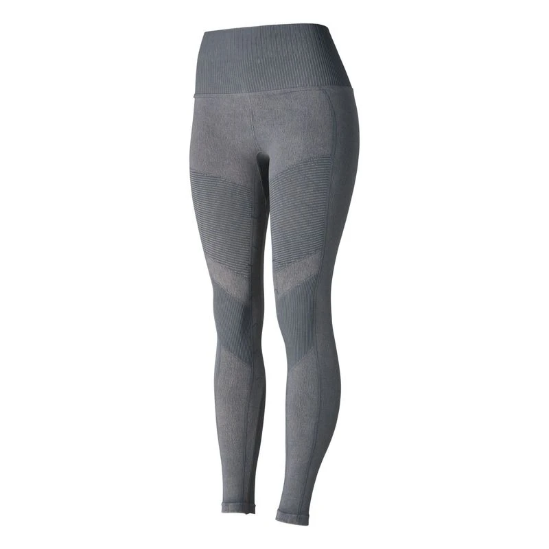 Horze Women's Vanessa Slimming Seamless Tights - Steeple Gray 6 Horze Women's Vanessa Slimming Seamless Tights - Steeple Gray - Image 6