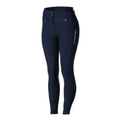 B Vertigo Women's Drea Silicon Knee Patch Breeches - Dark Navy 7 B Vertigo Women's Drea Silicon Knee Patch Breeches - Dark Navy -Tack Of The Day Store 477804 800 800