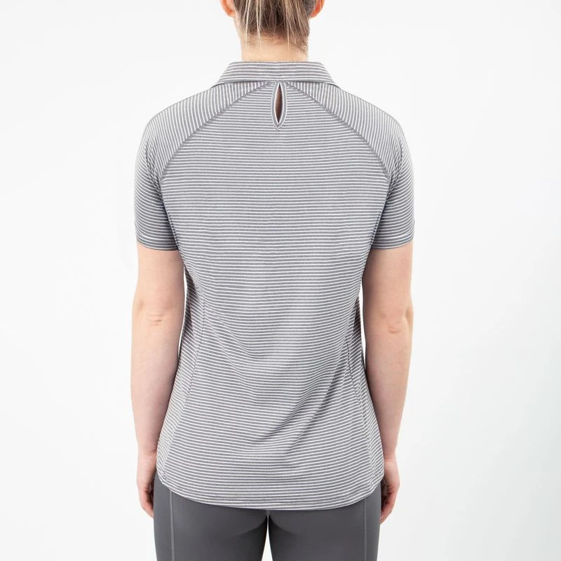 Irideon Women's Air-Tech Polo Shirt - Dove Grey 3 Irideon Women's Air-Tech Polo Shirt - Dove Grey - Image 3
