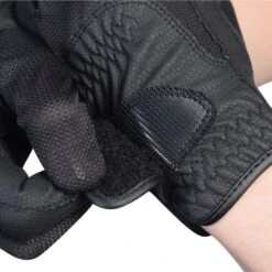 Dublin Breathable Mesh Riding Gloves - Black -Tack Of The Day Store 482771 800 800