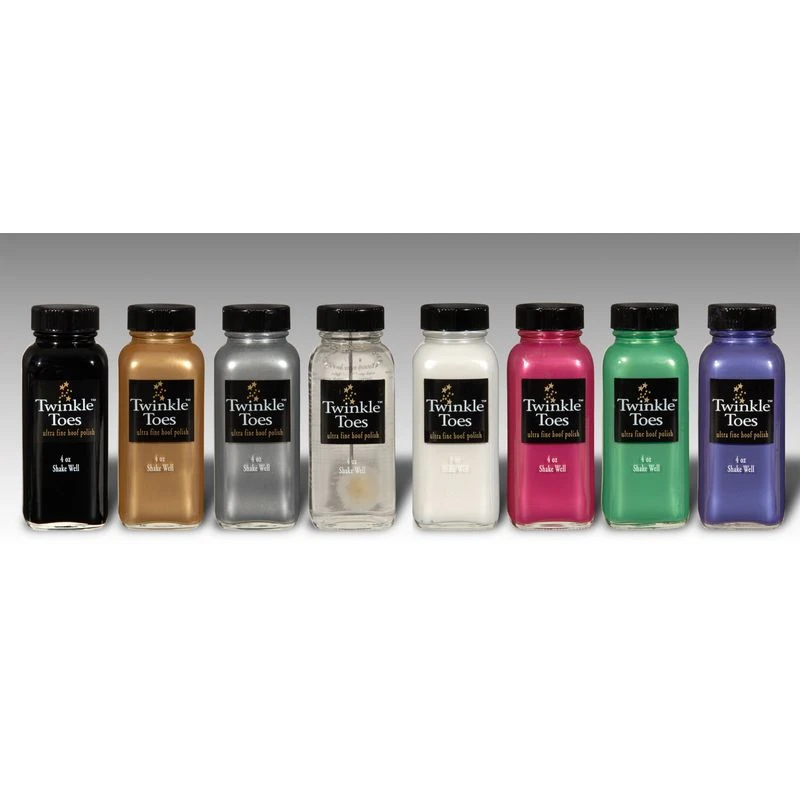 Twinkle Satins Hoof Polish - Sterling Silver 2 Twinkle Satins Hoof Polish - Sterling Silver - Image 2