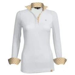 Tredstep Women's Solo Milan Long Sleeve Competition Shirt - Golden Mist