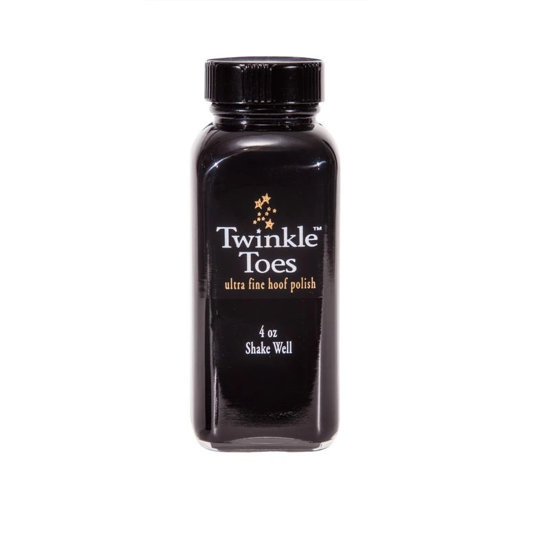 Twinkle Satins Hoof Polish - Black Velvet 1 Twinkle Satins Hoof Polish - Black Velvet