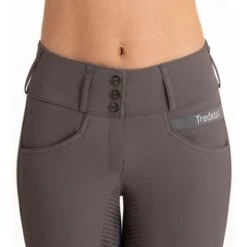 Tredstep Women's Solo Volte II Full Grip Breeches - Opal Grey