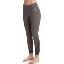 Tredstep Women's Solo Volte II Full Grip Breeches - Opal Grey -Tack Of The Day Store 484299 800 800