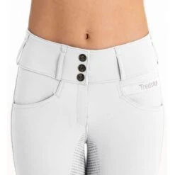 Tredstep Women's Solo Volte II Full Grip Breeches - White
