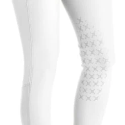 Tredstep Women's Evolute Knee Patch Breeches - White -Tack Of The Day Store 484616 800 800