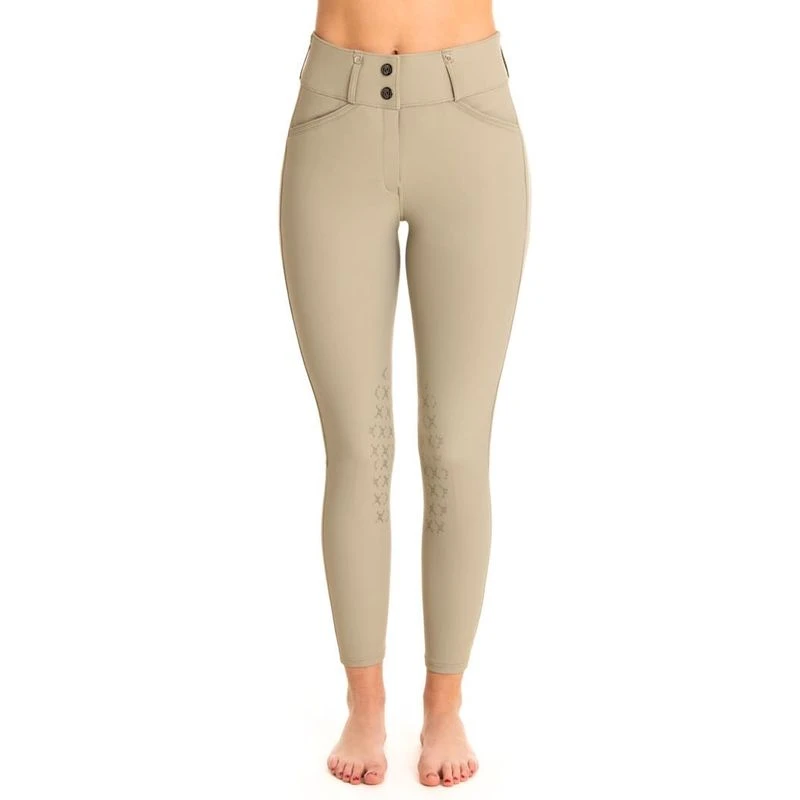 Tredstep Women's Evolute Knee Patch Breeches - Tan 3 Tredstep Women's Evolute Knee Patch Breeches - Tan - Image 3