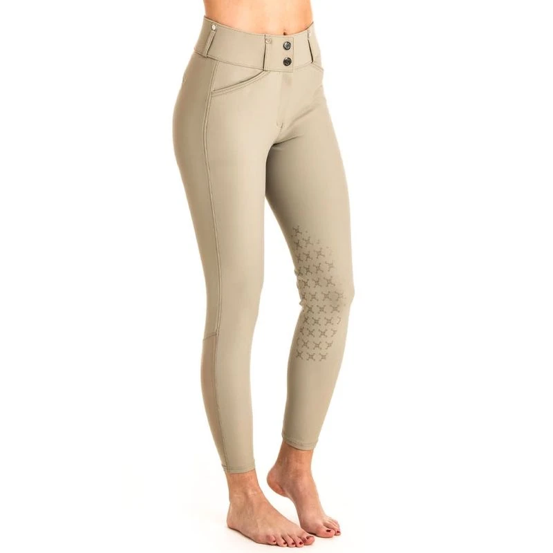 Tredstep Women's Evolute Knee Patch Breeches - Tan 5 Tredstep Women's Evolute Knee Patch Breeches - Tan - Image 5