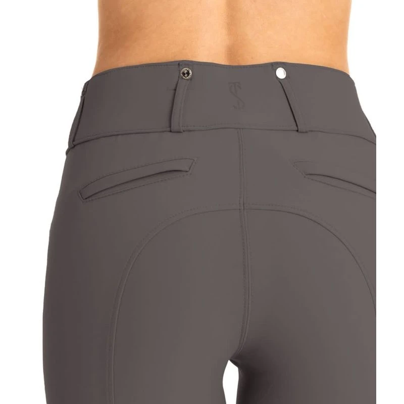 Tredstep Women's Evolute Knee Patch Breeches - Opal Grey 5 Tredstep Women's Evolute Knee Patch Breeches - Opal Grey - Image 5