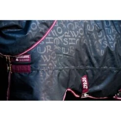 Amigo Hero Ripstop Plus Turnout 0g - Navy HW Print/Burgandy/White 5 Amigo Hero Ripstop Plus Turnout 0g - Navy HW Print/Burgandy/White -Tack Of The Day Store 485415 800 800