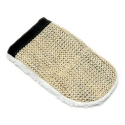 Equi-Essentials Sisal & Fleece Grooming Mitt - Natural