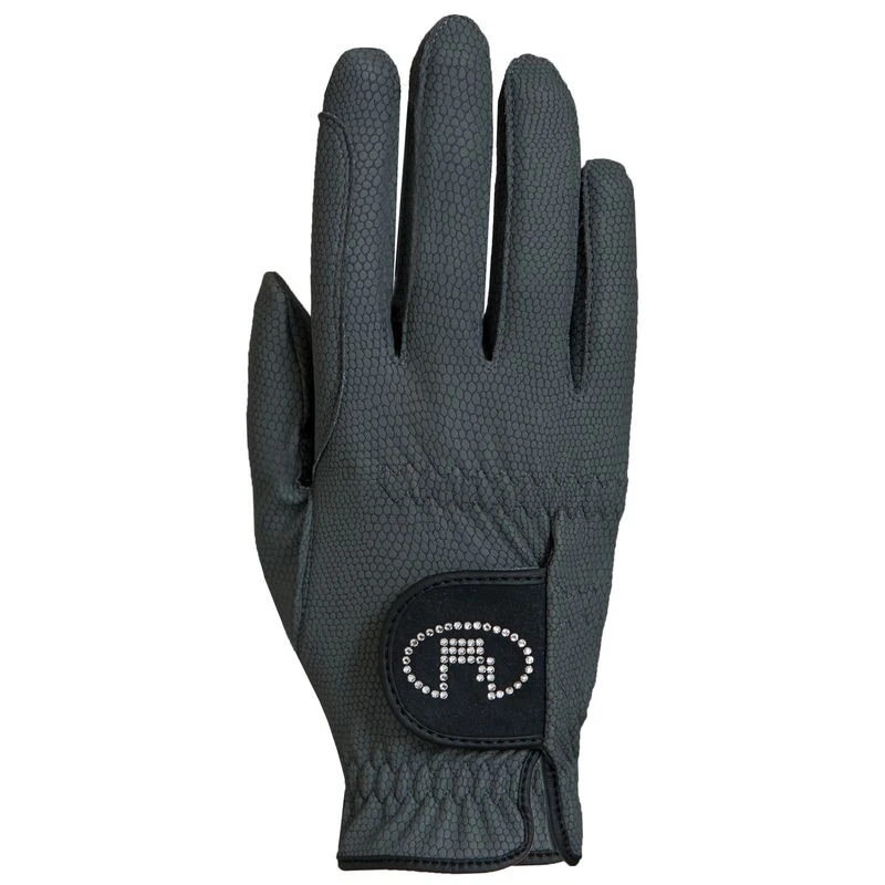 Roeckl Women's Lisboa Gloves - Anthracite 1 Roeckl Women's Lisboa Gloves - Anthracite