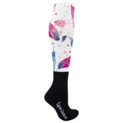 Equine Couture Women's OTC Boot Socks - Feathers