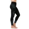 Horseware Women's Knee Patch Riding Tights - Reflective Black