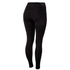 Horze Women's Tights W/Black Glitter - Black 10 Horze Women's Tights W/Black Glitter - Black -Tack Of The Day Store 498719 800 800 1