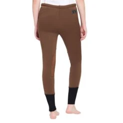 TuffRider Women's Unifleece Pull-On Winter Breeches - Chocolate -Tack Of The Day Store 499032 800 800