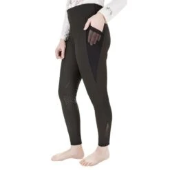TuffRider Women's Classic Ribbed Tights - Black