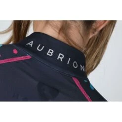 Shires Aubrion Women's Hyde Park Cross Country Shirt - Pink Spot 7 Shires Aubrion Women's Hyde Park Cross Country Shirt - Pink Spot -Tack Of The Day Store 512816 800 800