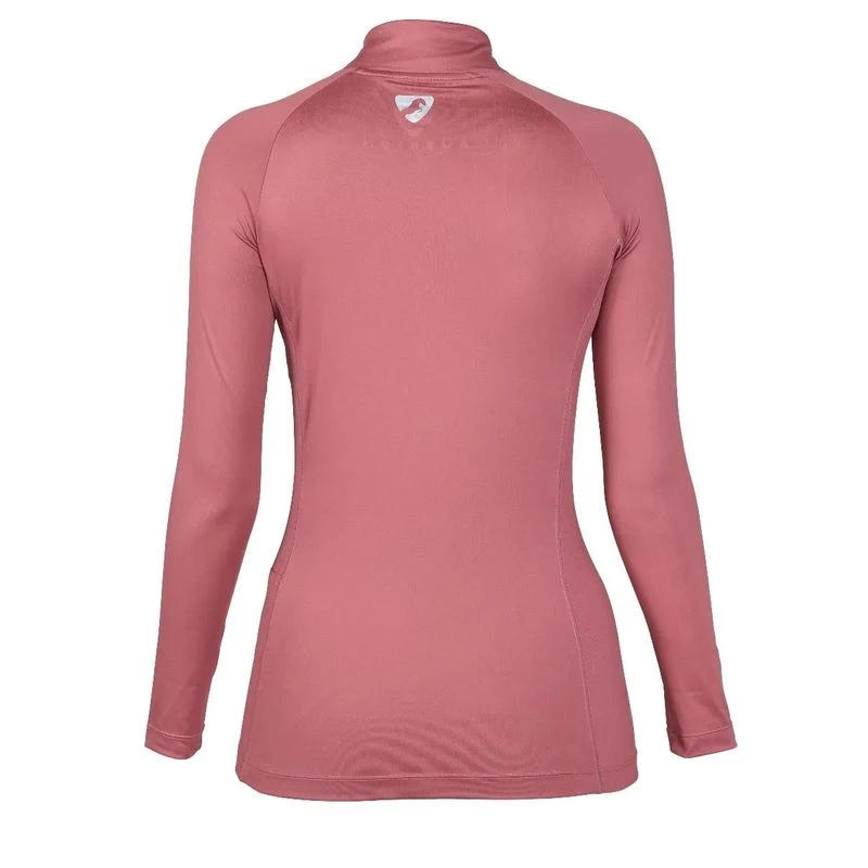 Shires Aubrion Women's Newbury Long Sleeve Sun Shirt - Dusky Pink 2 Shires Aubrion Women's Newbury Long Sleeve Sun Shirt - Dusky Pink - Image 2