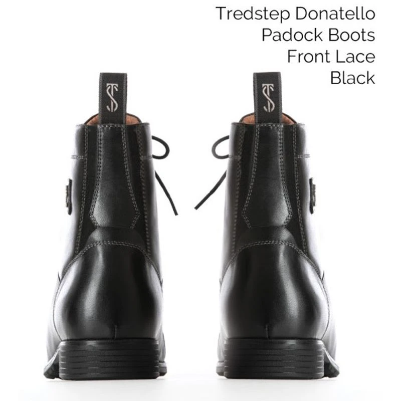 Tredstep Donatello Lace Paddock Boot - Black 3 Tredstep Donatello Lace Paddock Boot - Black - Image 3