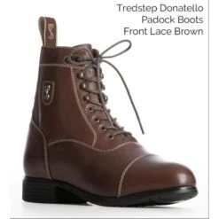 Tredstep Donatello Lace Paddock Boot - Brown -Tack Of The Day Store 517172 800 800