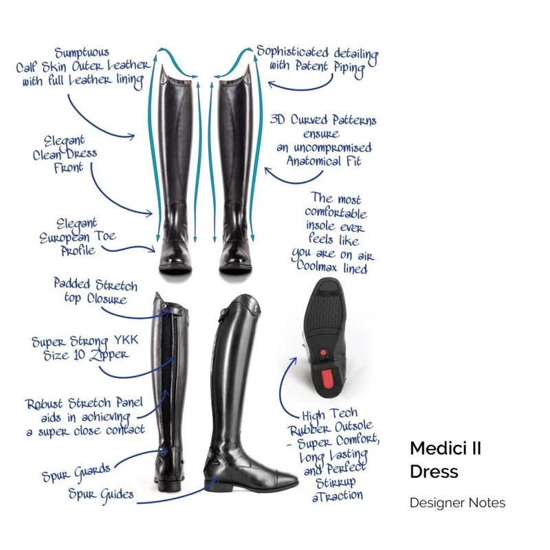 Tredstep Medici II Dress Boot - Black 5 Tredstep Medici II Dress Boot - Black - Image 5