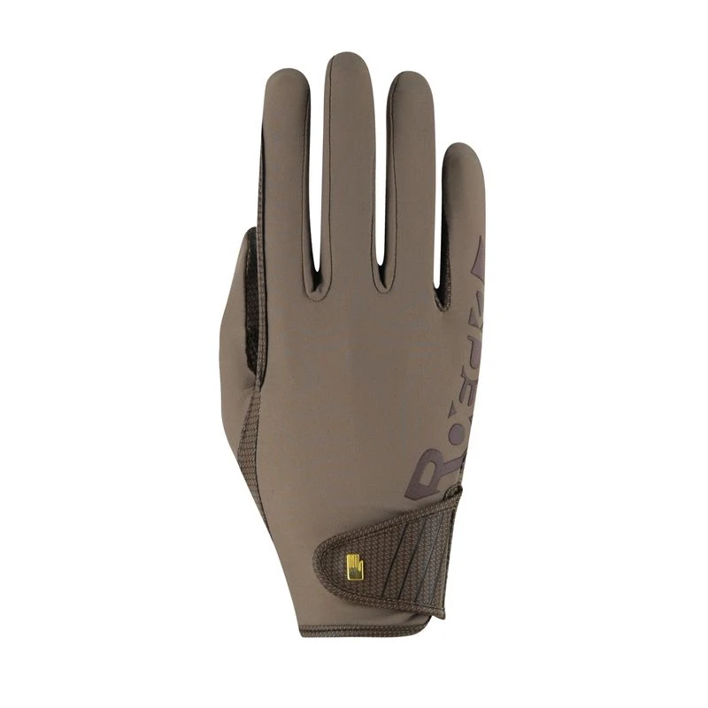 Roeckl Muenster Riding Gloves - Dark Taupe 1 Roeckl Muenster Riding Gloves - Dark Taupe