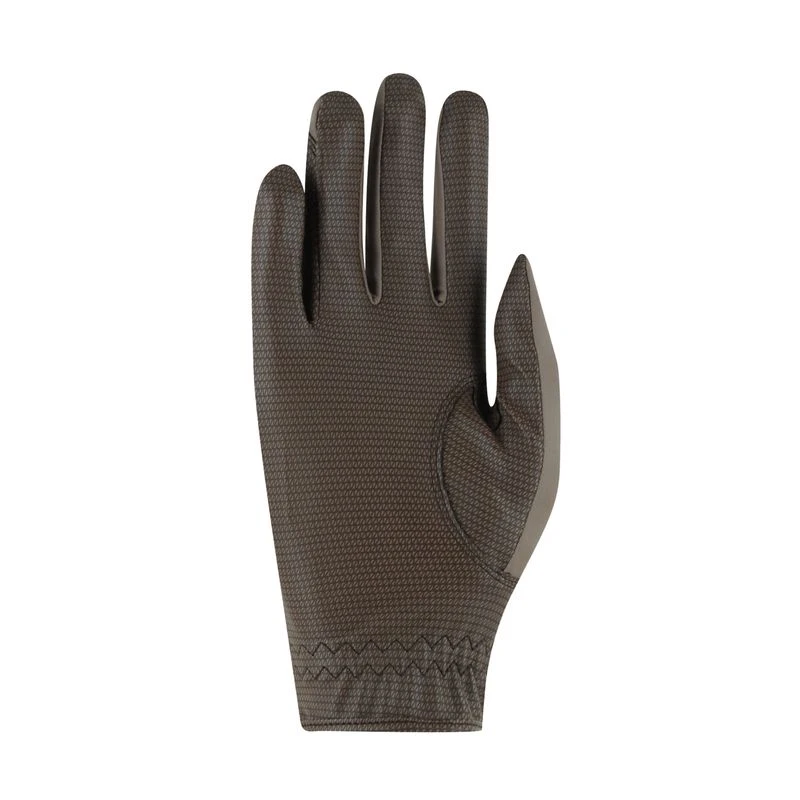 Roeckl Muenster Riding Gloves - Dark Taupe 2 Roeckl Muenster Riding Gloves - Dark Taupe - Image 2