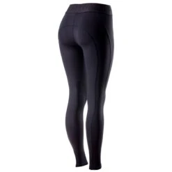 Horze Women's Madison Silicone Grip Knee Patch Tights - Dark Navy -Tack Of The Day Store 530242 800 800