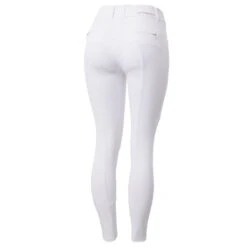 B Vertigo Women's Davina Knee Patch Breeches - White