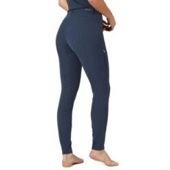 Horze Women's Anna Summer Full Seat Breeches W/Phone Pocket - Obscure Night Dark Blue -Tack Of The Day Store 530842 800 800
