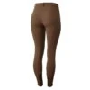 Horze Women's Anna Summer Full Seat Breeches W/Phone Pocket - Bison Dark Brown