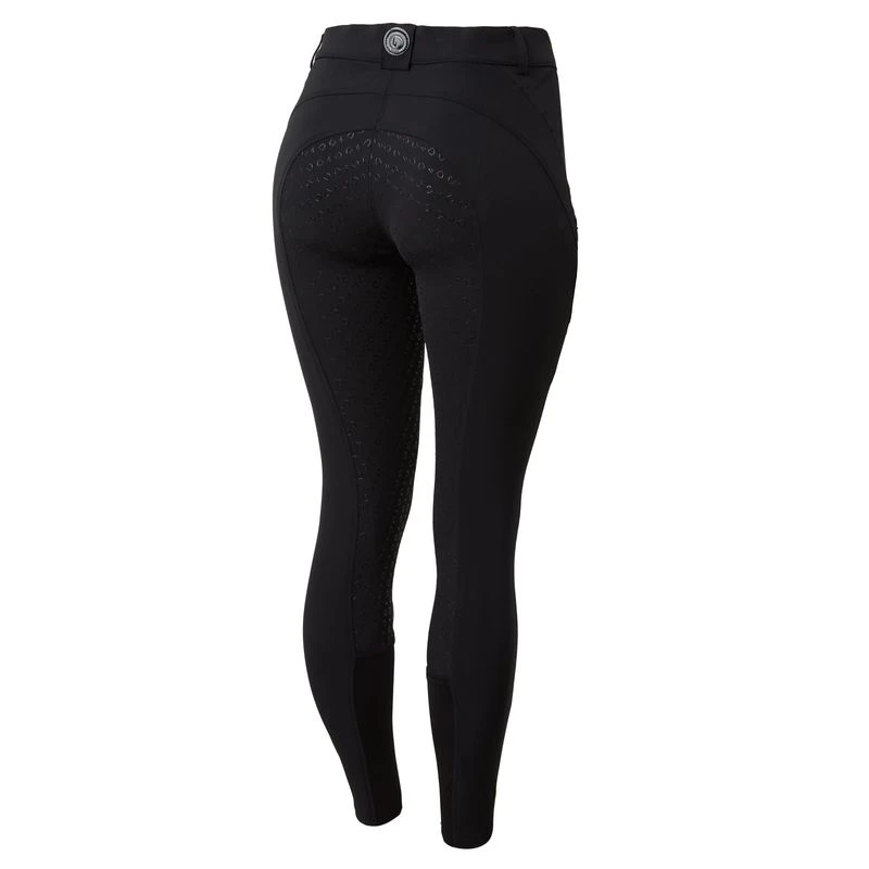 Horze Women's Mila Full Seat Breeches - Black 1 Horze Women's Mila Full Seat Breeches - Black