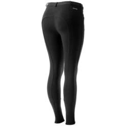 Horze Women's Active Knee Patch Breeches - Black -Tack Of The Day Store 531428 800 800