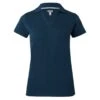 Horze Women's Kia V Neck Polo - Reflecting Pond