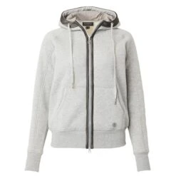 B Vertigo Women's Gianna Full Zip Hoodie - Ash Gray