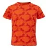 Horze Kids' Micky Organic Cotton Tee Shirt - Mandarine Orange