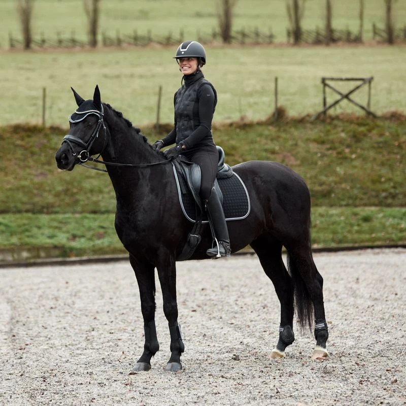 Horze Adepto Fetlock Boots - Black 4 Horze Adepto Fetlock Boots - Black - Image 4