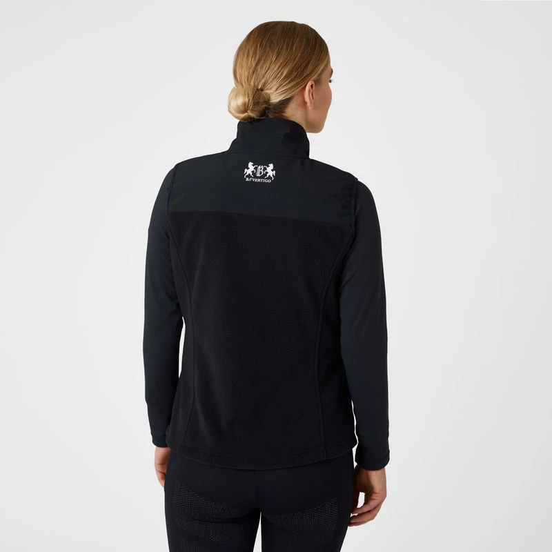 B Vertigo Women's Caroline Fleece Vest - Dark Navy 2 B Vertigo Women's Caroline Fleece Vest - Dark Navy - Image 2