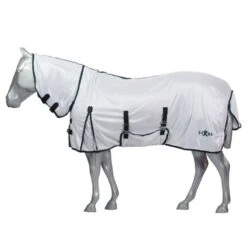 Saxon Mesh W/Gusset Belly Wrap Combo Neck - White/Hunter