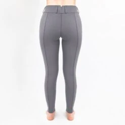 Irideon Kids' Radiant Half Seat Utility Tights - Dove Grey -Tack Of The Day Store 540127 800 800