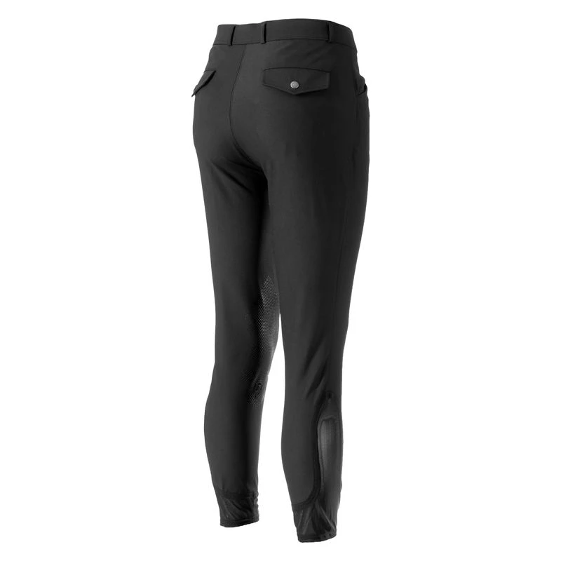 Equinavia Men's Erik Knee Patch Breeches - Black 2 Equinavia Men's Erik Knee Patch Breeches - Black - Image 2