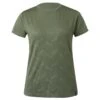 Horze Women's Nina Technical T-Shirt W/Horse Prints - Olivine Green