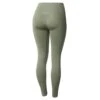 Horze Women's Naomi Seamless Full Seat Tights - Olivine Green