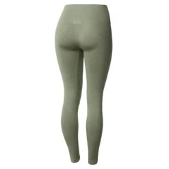Horze Women's Naomi Seamless Full Seat Tights - Olivine Green