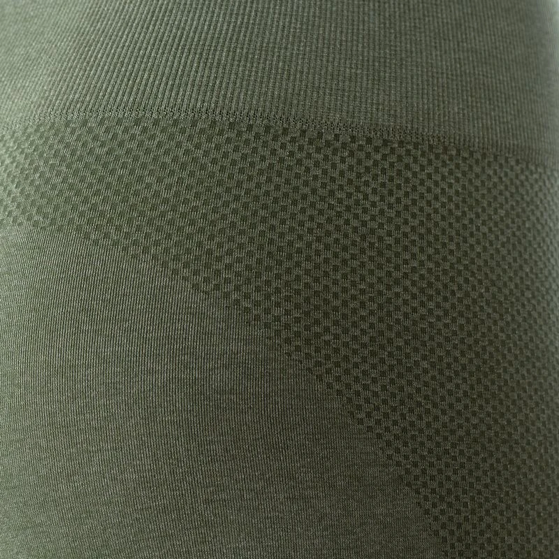 Horze Women's Naomi Seamless Full Seat Tights - Olivine Green 2 Horze Women's Naomi Seamless Full Seat Tights - Olivine Green - Image 2