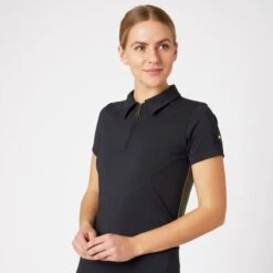 Horze Women's Sagira Breathable Quick Dry Training Shirt - Dark Navy 8 Horze Women's Sagira Breathable Quick Dry Training Shirt - Dark Navy -Tack Of The Day Store 543456 800 800
